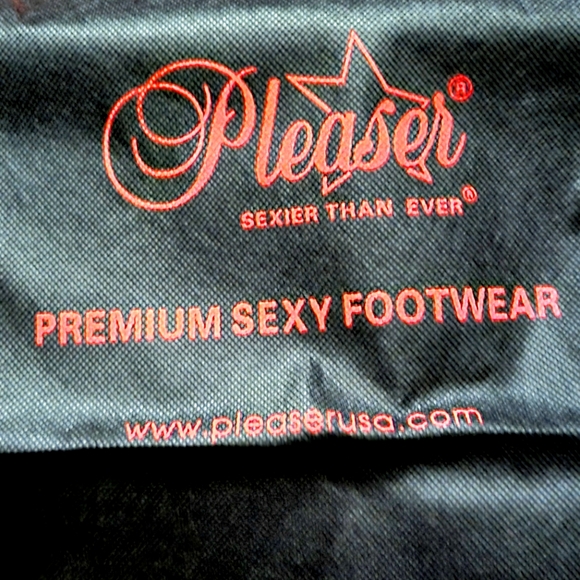 Pleaser USA, Exotic, Dancer Stripper, Club Shoes, Platform, Rose  Gold Giltter. - Picture 7 of 9